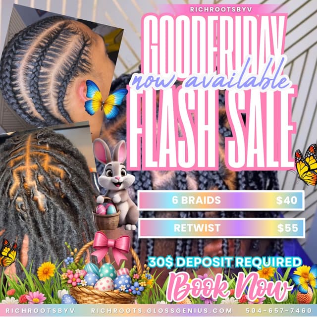 GoodFridayFlashSale at RichRoots in Arabi, LA